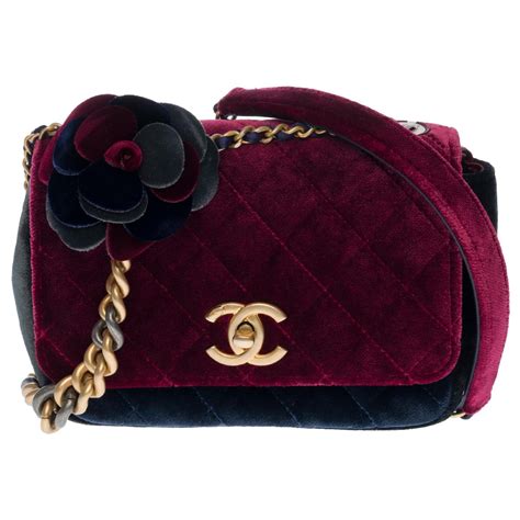 chanel camellia mini flap bag